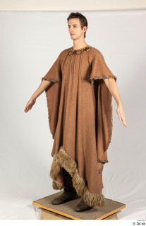  Photos Medieval Monk in brown suit 3 Medieval Monk Medieval clothing a poses whole body 0002.jpg